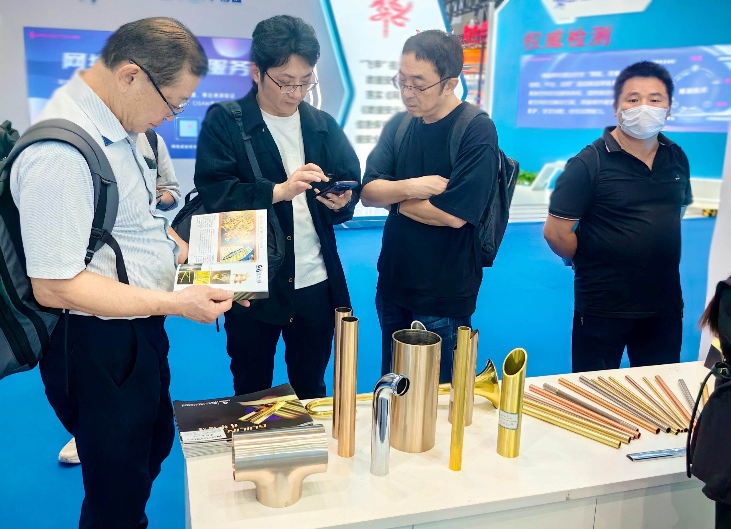桂林漓佳公司攜高性能銅合金管材亮相第二十六屆中國國際高新技術成果交易會